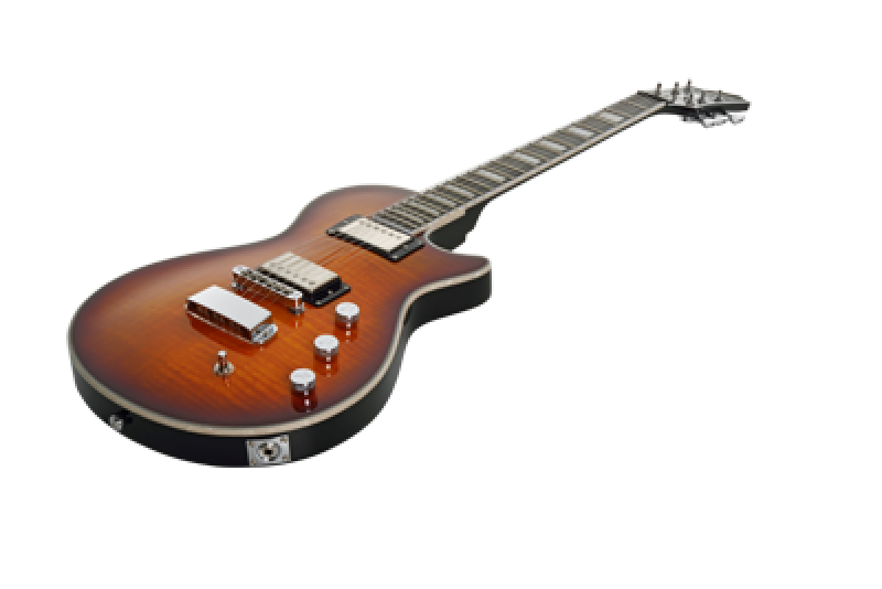 HAGSTROM E-Gitarre, Ultra Max, Golden Eagle Burst Gloss