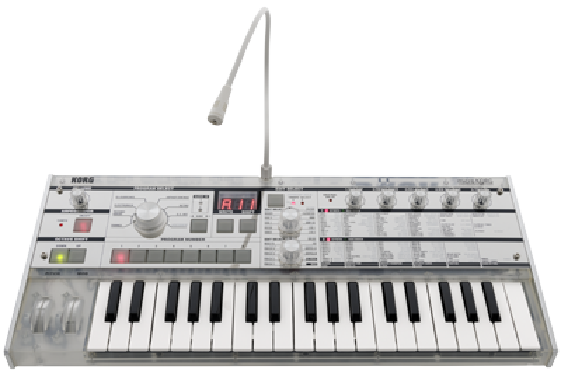 KORG Synthesizer, digital, microKORG, Vocoder, 37 Tasten, Crystal