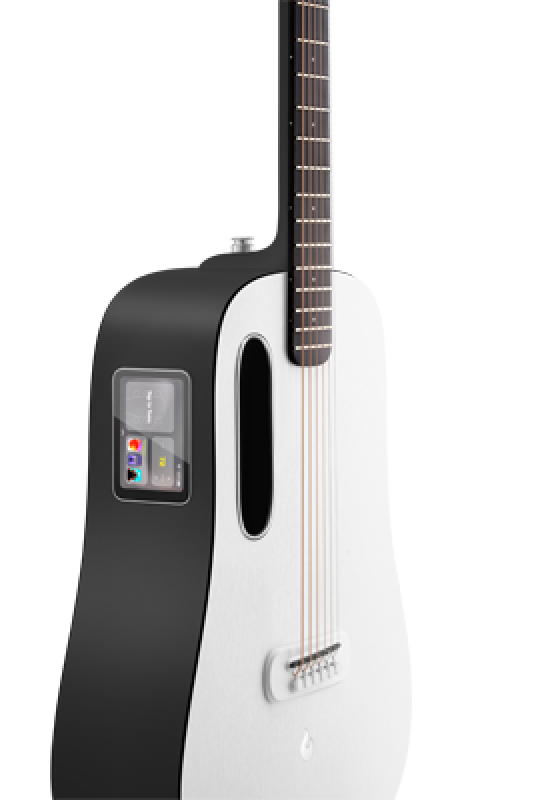 LAVA Akustikgitarre, ME Play, 36", Nightfall/Frost White, Lite Bag