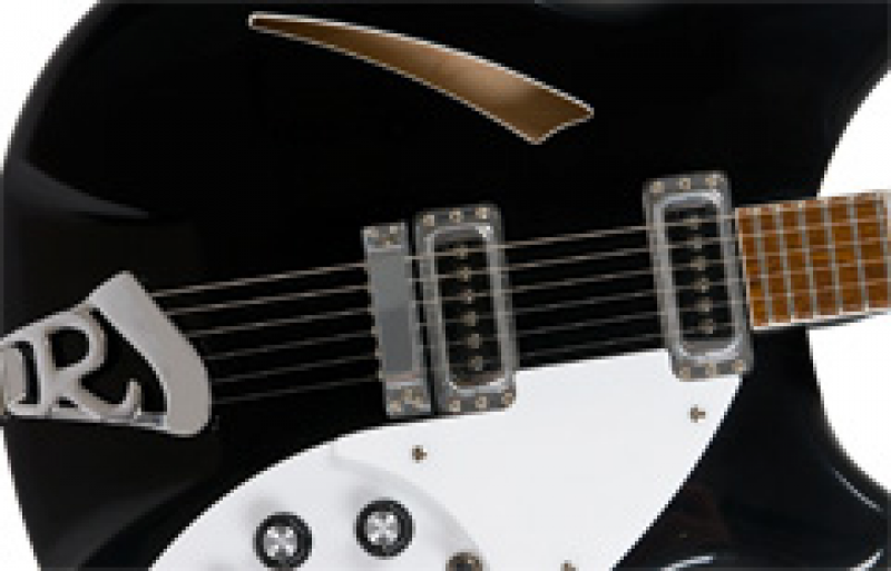 RICKENBACKER E-Gitarre, 360, Jetglo, Koffer