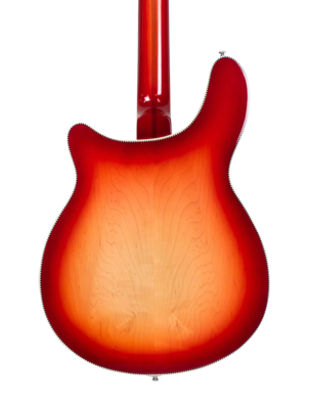 RICKENBACKER Bassgitarre, 4005V, Semi-Acoustic Body, stereo, Fireglo