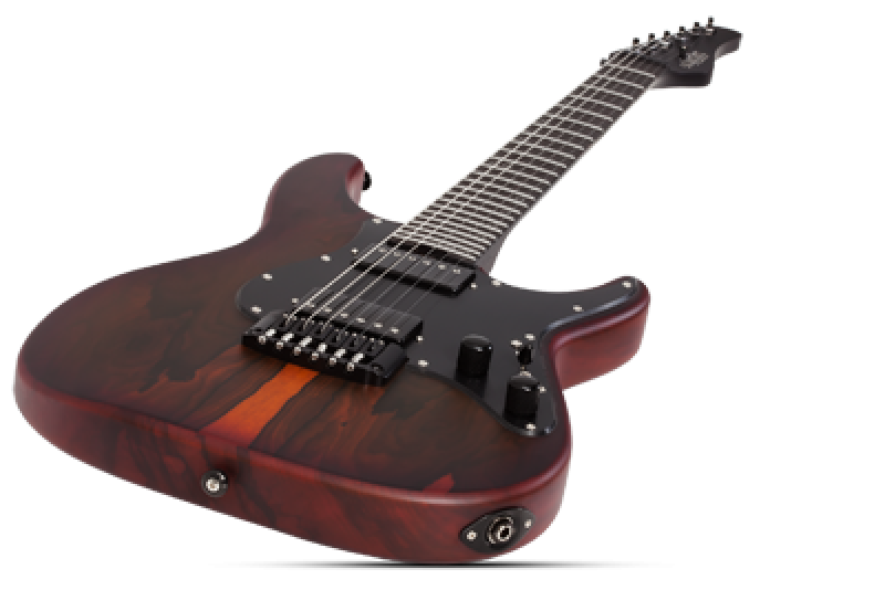 SCHECTER E-Gitarre, Sun Valley Super Shredder Exotic, Ziricote