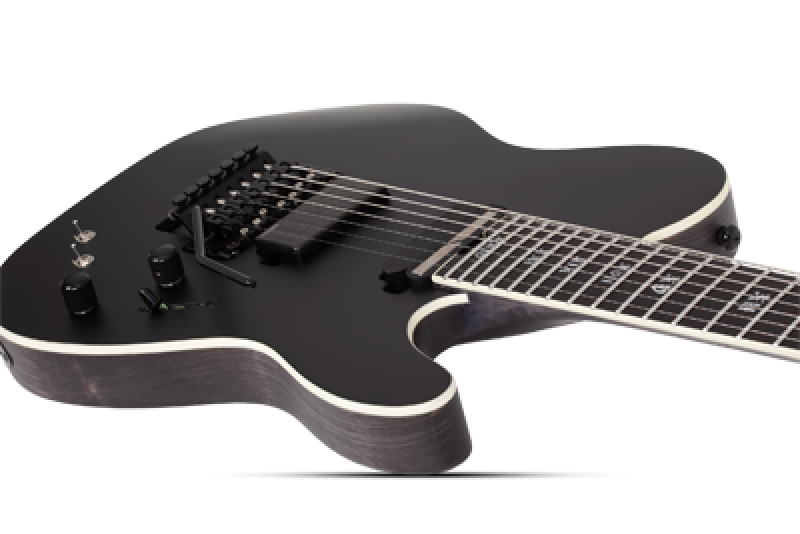 SCHECTER E-Gitarre, SLS Elite PT-7 FR S Evil Twin, Satin Black