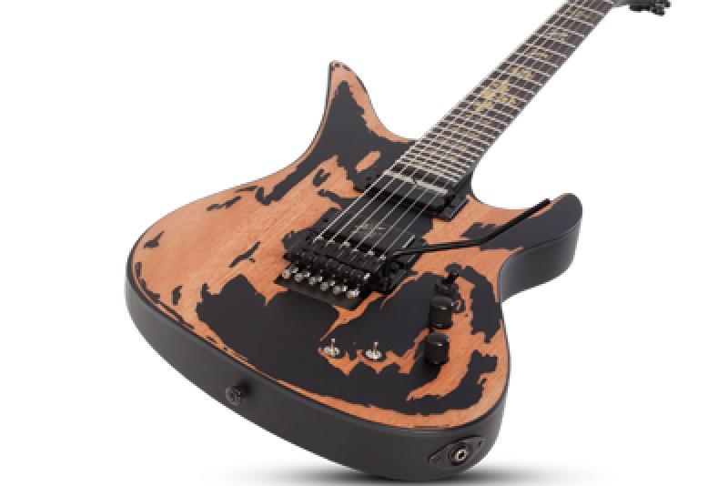 SCHECTER E-Gitarre, Signature Synyster Gates Custom-S, Distressed Sati