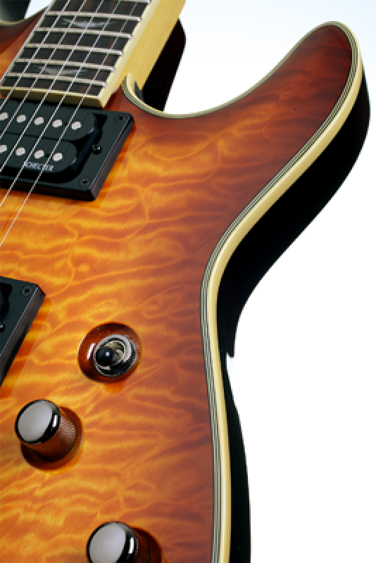 SCHECTER E-Gitarre, Omen Extreme 6, Vintage Sunburst