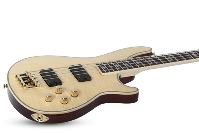 SCHECTER Bassgitarre, Omen Extreme-4, Gloss Natural