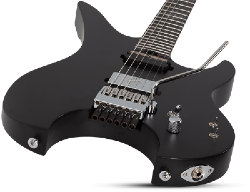 SCHECTER E-Gitarre, Synyster Gates Custom-6 TR S Headless, Satin Black