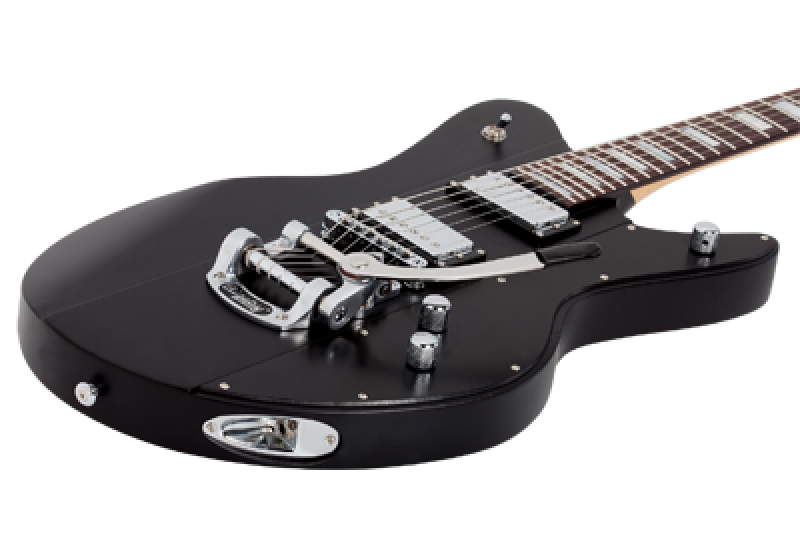 SCHECTER E-Gitarre, Robert Smith UltraCure, Black Pearl