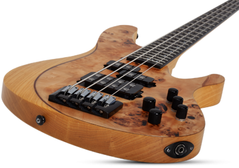 SCHECTER Bassgitarre, Reaper-4, Natural Satin