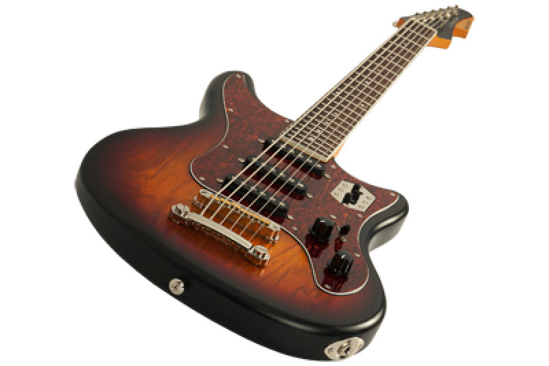 SCHECTER E-Gitarre, Hellcat VI, 3-Tone Sunburst