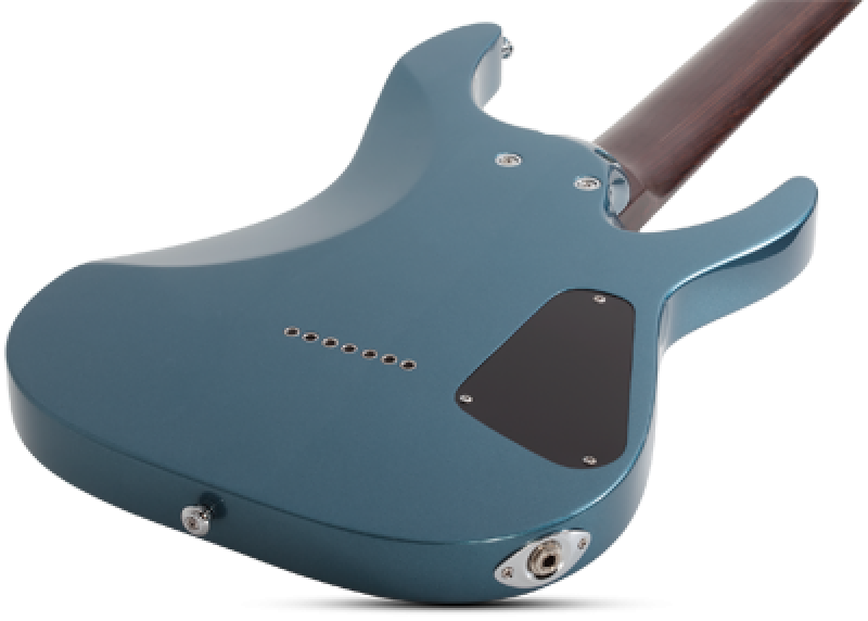 SCHECTER E-Gitarre, Signature Aaron Marshall AM-7, Cobalt Slate, Links