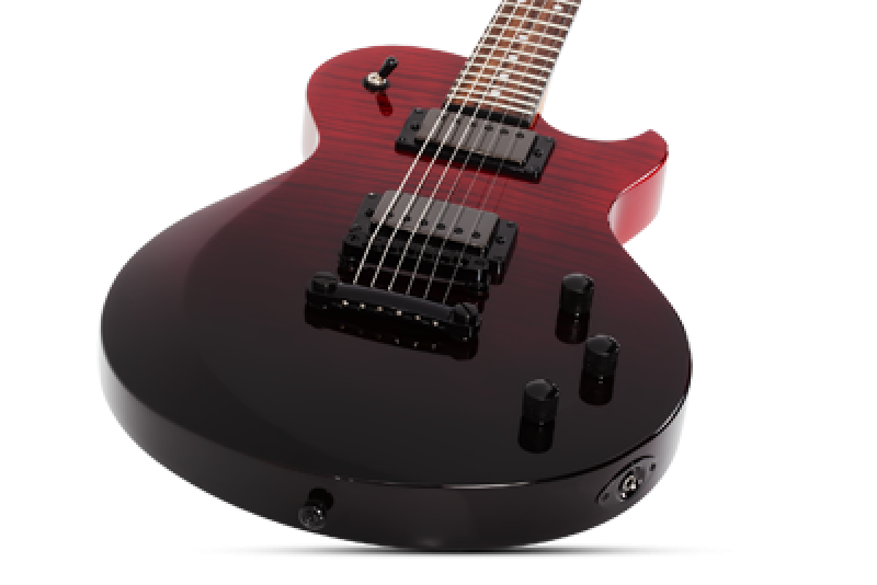 SCHECTER E-Gitarre, Solo-II Standard, Bloodburst