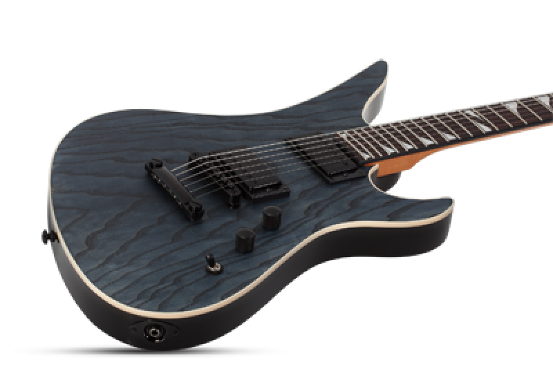 SCHECTER E-Gitarre, Avenger Standard, Charcoal Satin