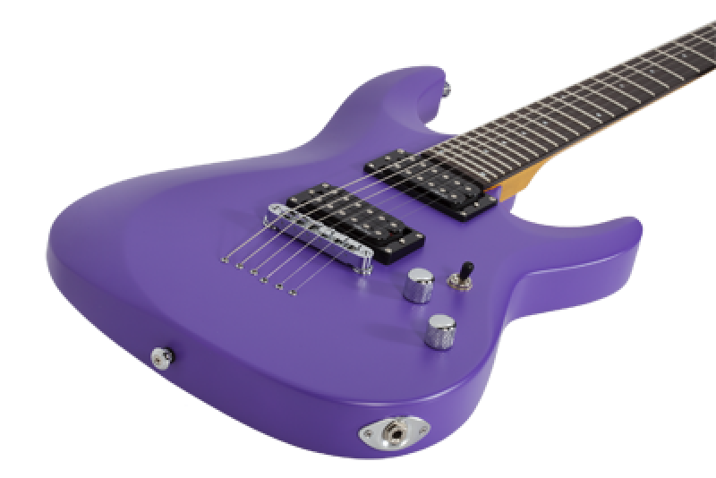 SCHECTER E-Gitarre, C-6 Deluxe, Satin Purple