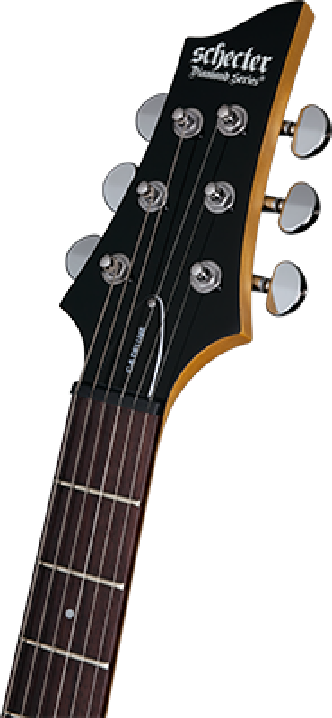 SCHECTER E-Gitarre, C-6 Plus, Charcoal Burst
