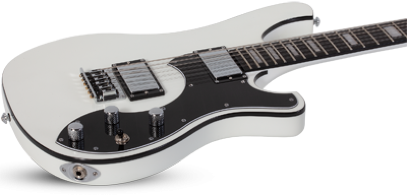 SCHECTER E-Gitarre, Stargazer-12, Gloss White