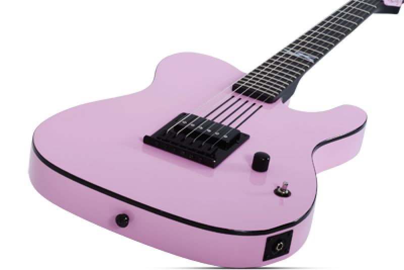 SCHECTER E-Gitarre, Signature PT-MGK, Machine Gun Kelly, Downfall Pink