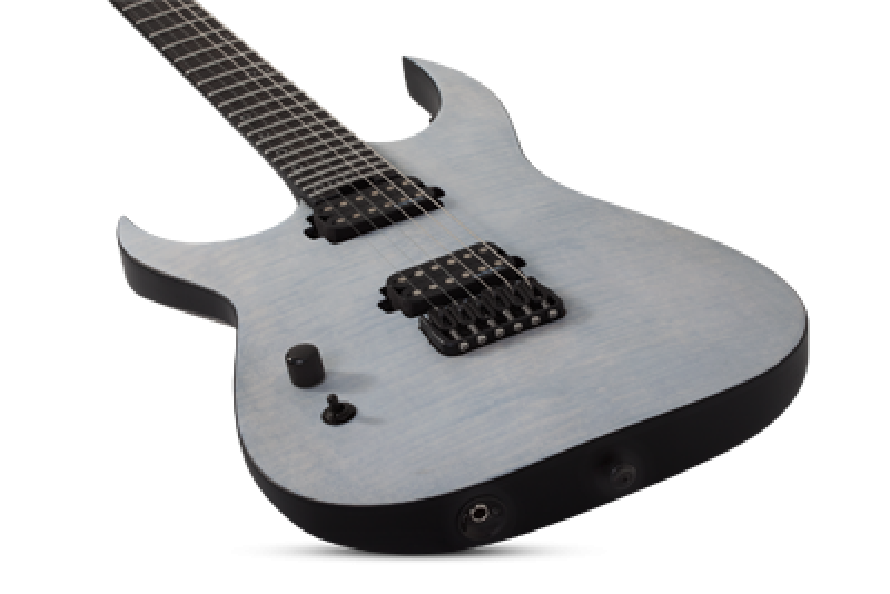 SCHECTER E-Gitarre, Sign. Keith Merrow KM-6 MKIII Legacy LH, Trans Whi