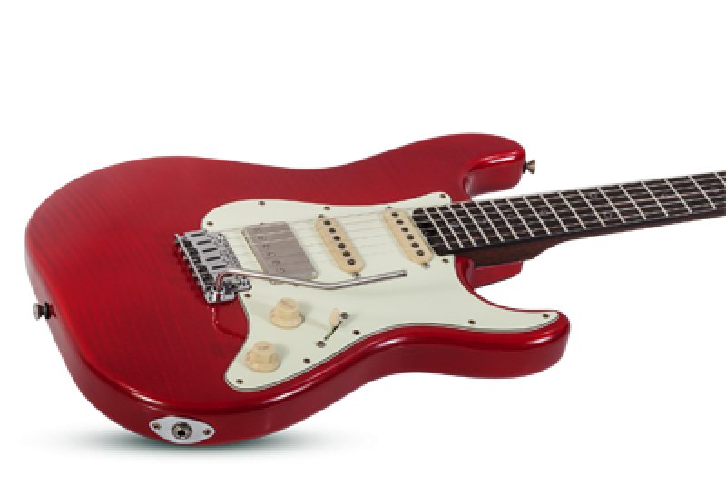 SCHECTER E-Gitarre, USA Nick Johnston Trad. Wembley, FM Nitro, Atomic