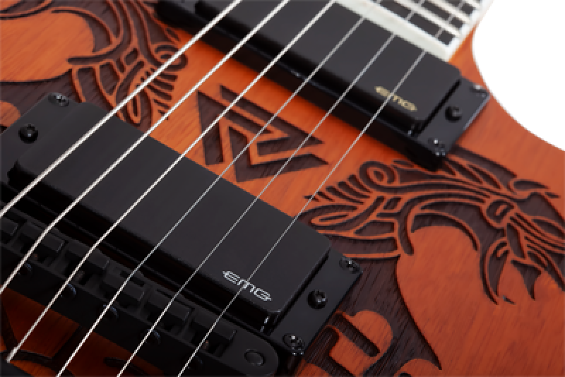 SCHECTER E-Gitarre, Wylde Audio, Barbarian, Carveworks