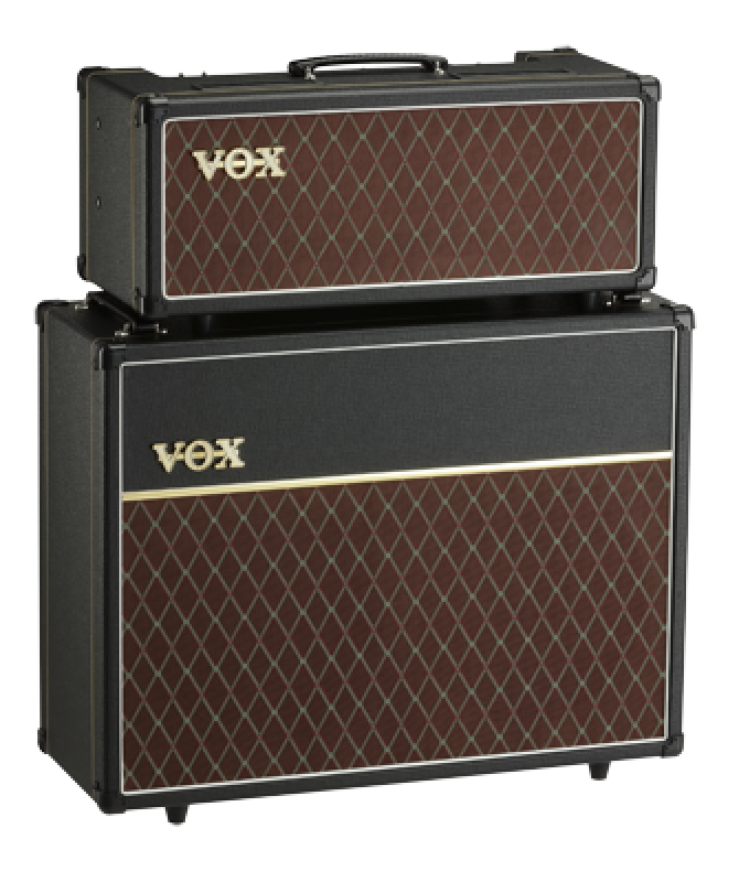 VOX E-Gitarrenbox, 2x12", Custom Serie, 50W