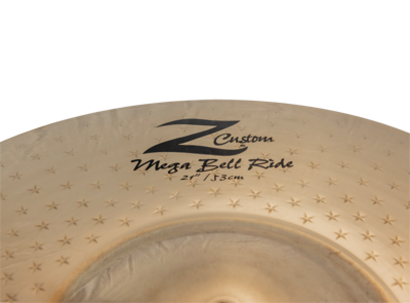 ZILDJIAN Ride, Z Custom, 21" Mega Bell Ride, brilliant