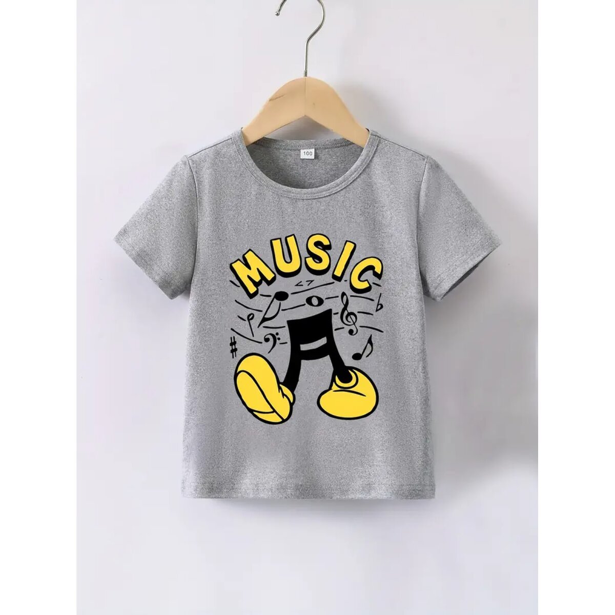 ROCK-HUS T-Shirt Music Cartoon