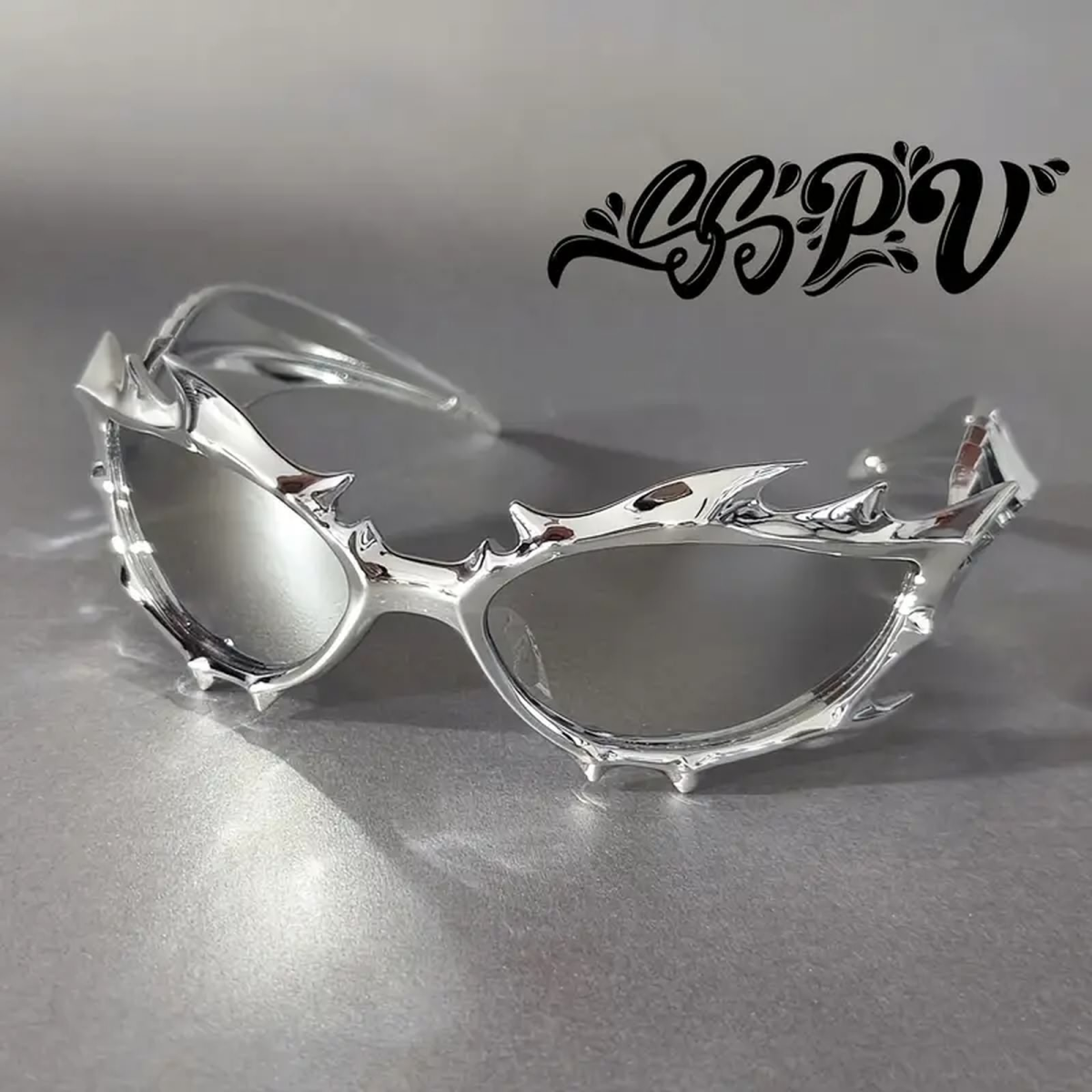 ROCK-HUS Sonnenbrille Dragon Silber/Silber