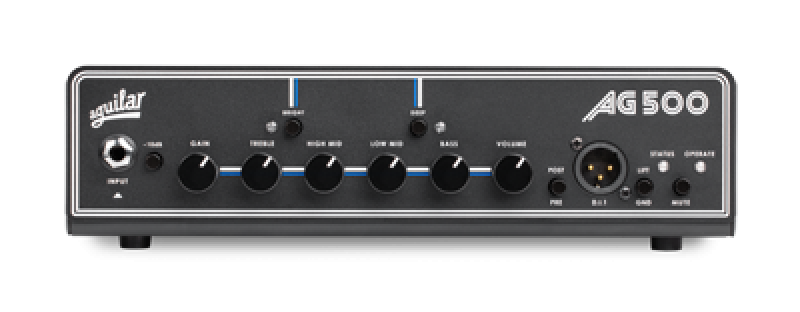 AGUILAR Basstopteil, AG 500 V2, ein Kanal, 500W, Gewicht: 1,9 kg