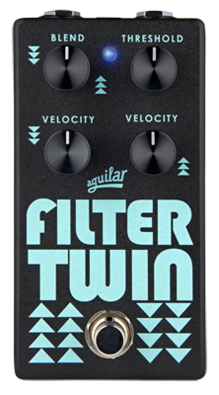 AGUILAR Effektpedal,  FILTER TWIN Gen2, Dual Envelope Filter für Bass