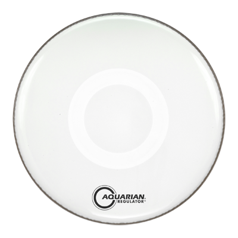 AQUARIAN Bass Drum Frontfell, Regulator, weiß, 28"