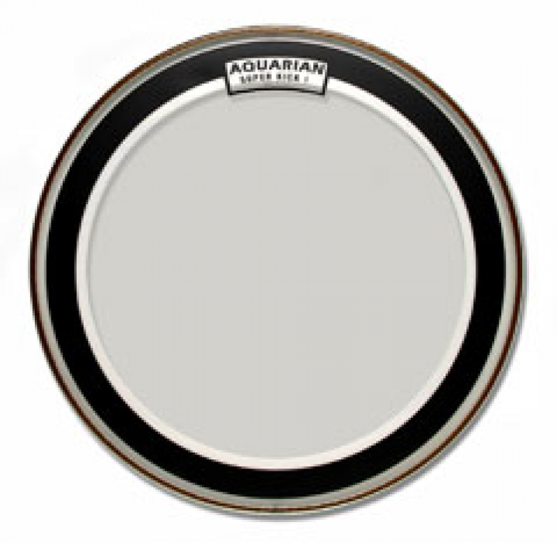 AQUARIAN Bass Drum Fell, Super Kick I, clear, 24"