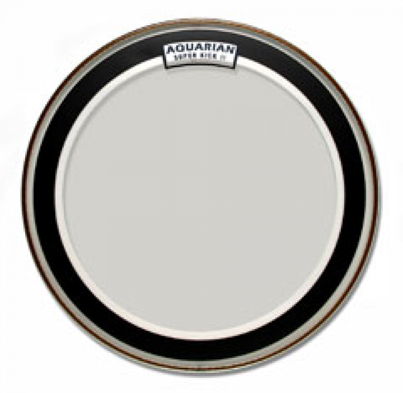AQUARIAN Bass Drum Fell, Super Kick II, clear, 26"