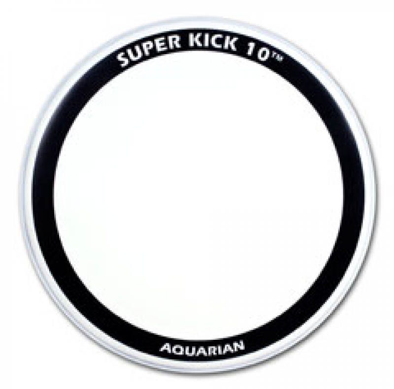 AQUARIAN Bass Drum Fell, Super Kick Ten, coated, 20"