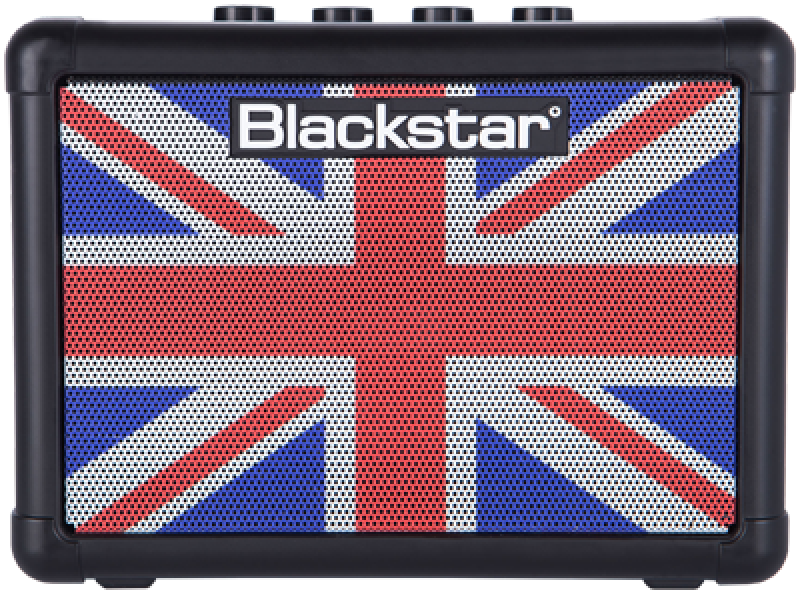 BLACKSTAR E-Gitarrencombo, Fly3, 3W, Union Jack schwarz
