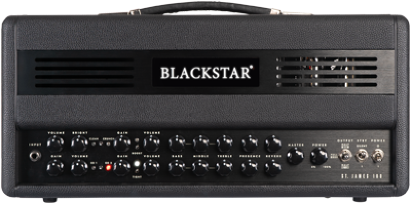 BLACKSTAR E-Gitarrentopteil, St. James 100H, 100W, Schwarz