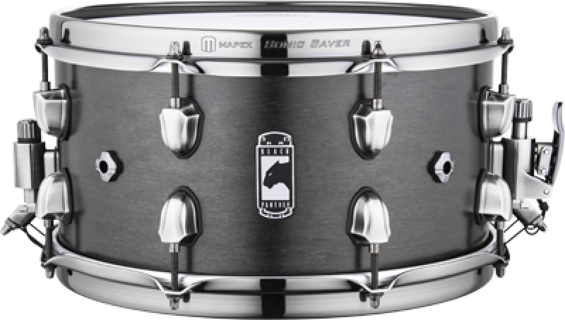 MAPEX BLACK PANTHER Snare, 13x7, Hydro, Satin Black