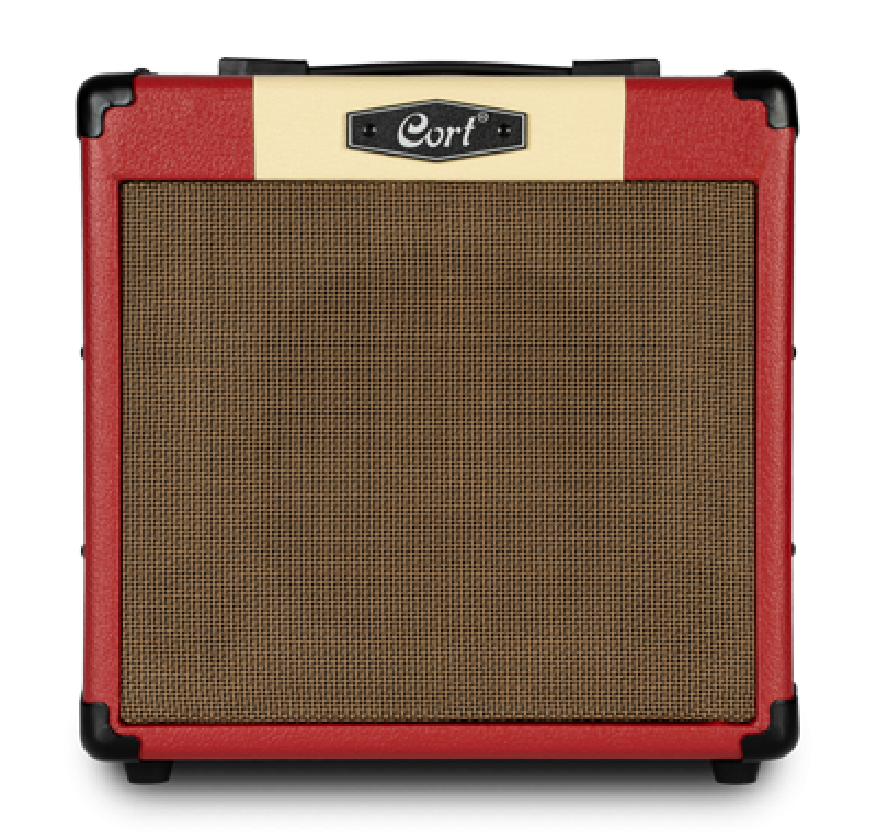 CORT E-Gitarrencombo, CM15R, Dark Red, 15 Watt