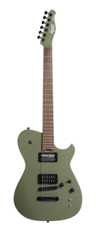 CORT E-Gitarre, Manson Meta, MBM-2H SUS, Satin Olive Green