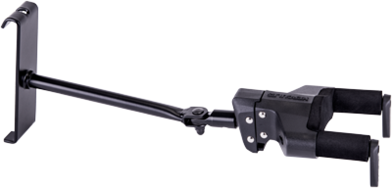 HERCULES Gitarrenwandhalter, AGS Plus, lang, für Gitterwand