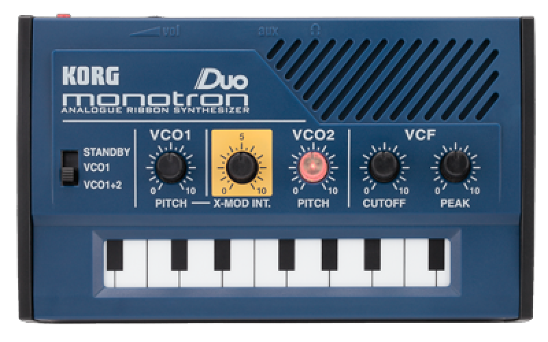 KORG Synthesizer, analog, monotron DUO, 2-stimmmig