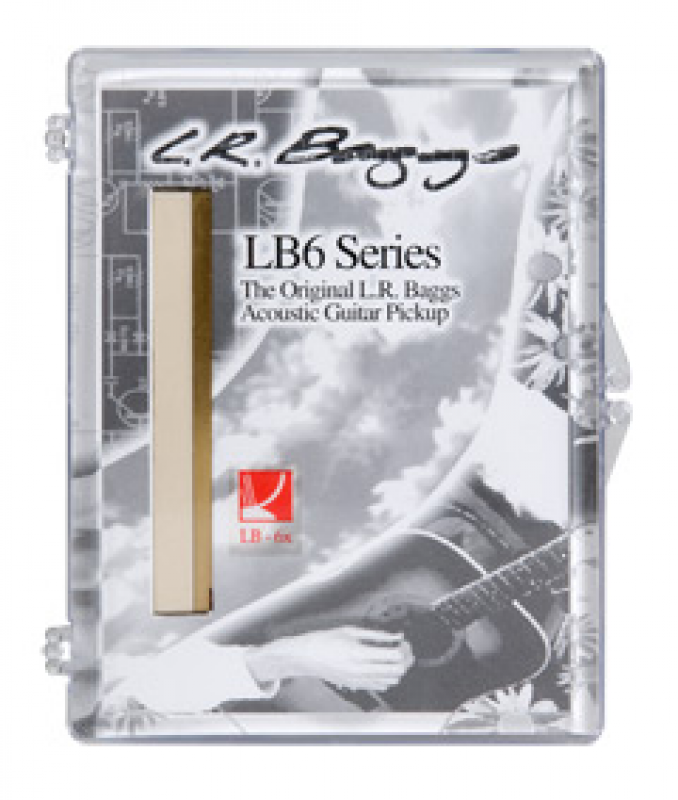 L.R.BAGGS Pickup, LB6, Steg- und Tonabnehmereinheit, Fingerstyle-Spaci