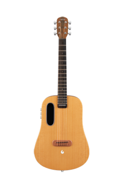 LAVA Akustikgitarre, Me Air Spruce, 36", Woodgrain Brown/Burlywood, Ai