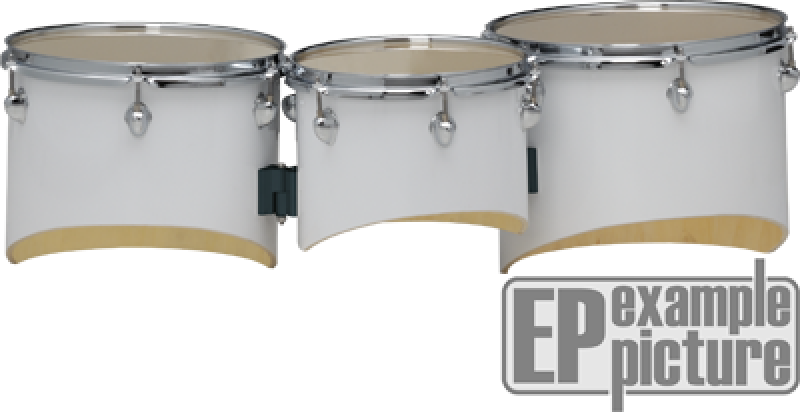 MAPEX Marching Multi-Toms, Contender Series, 3-teilig, Gloss White