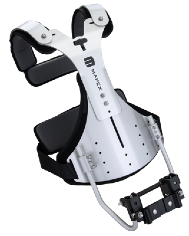 MAPEX Marching Vest Carrier, Quantum, für Snare Drum, Alu, J-arms, fre