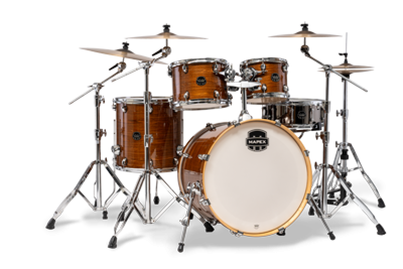 MAPEX Shellset, Armory, Stage, mit Rosette, Roasted Chestnut #WJ