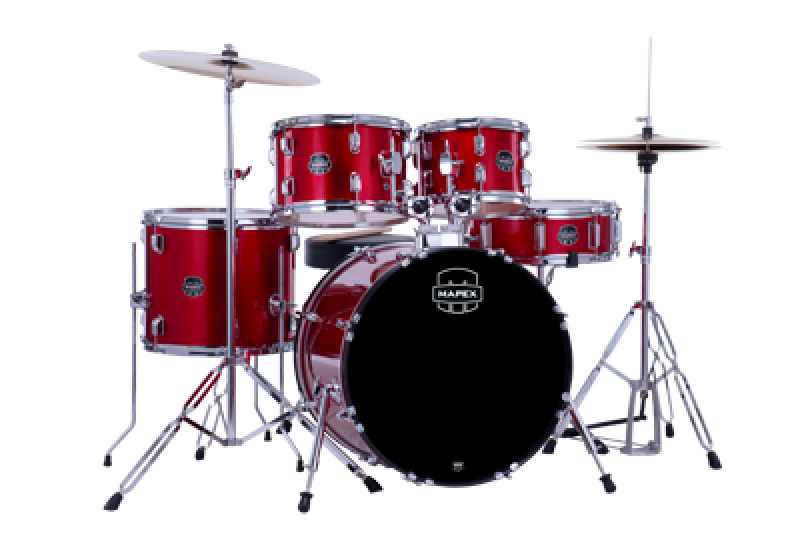 MAPEX Komplettset, Comet, Fusion, Infra Red #IR, inkl. Becken