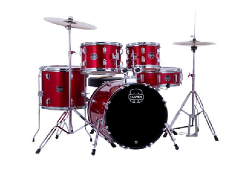 MAPEX Komplettset, Comet, Fusion, Infra Red #IR, inkl. Becken
