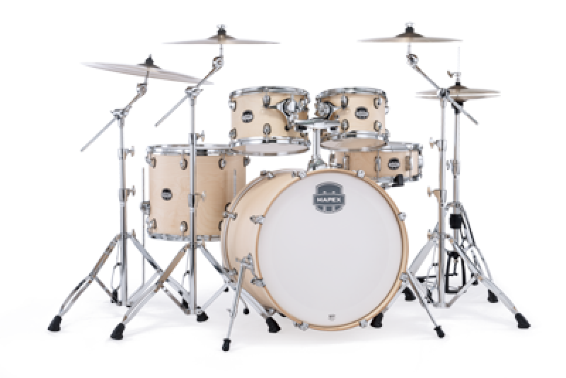 MAPEX Shellset, Mars Maple, Stage, Natural Satin #NW