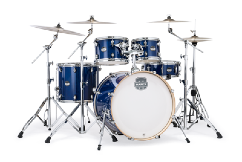 MAPEX Shellset, Mars Maple, Stage, Midnight Blue #OD